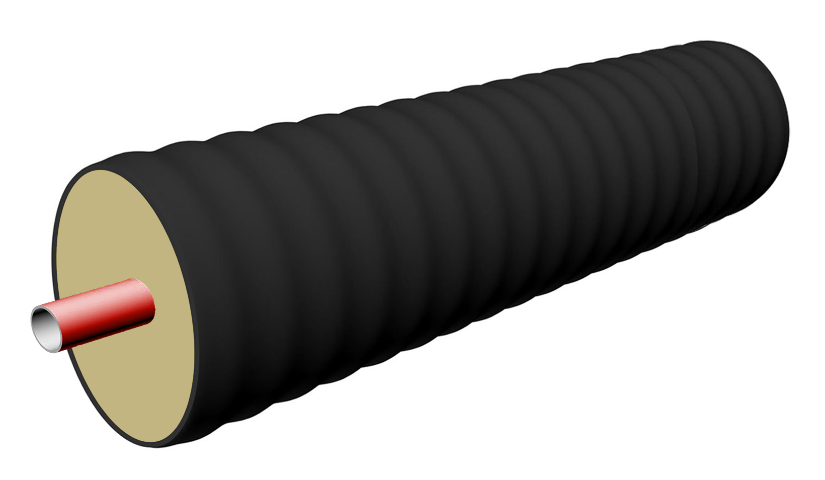 Труба Изоком-К 40/160 (40,0х4,0) Pex-A с армирующей системой, 10 бар