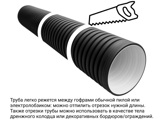  Труба ПЭ SN8  315/271 6м с раструбом 1