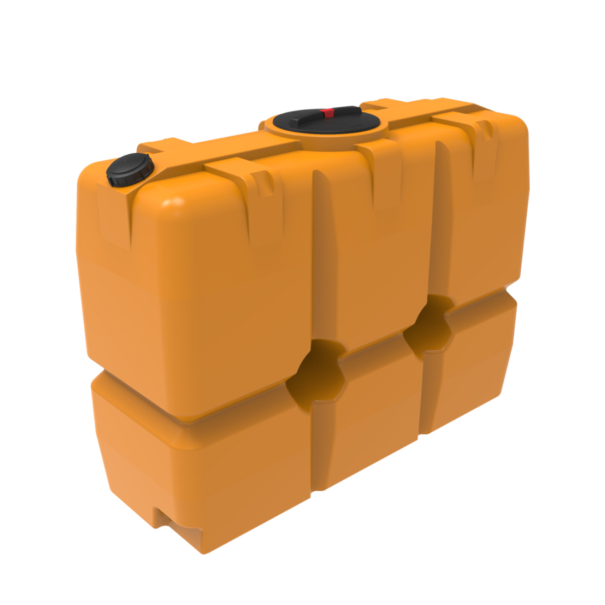 Пластиковая емкость ЭкоПром SK 2000 (Оранжевый) 0