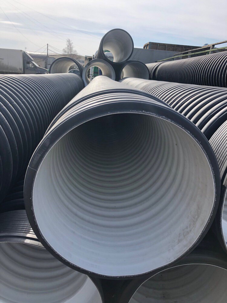  Труба ПЭ sn6  800/687 6м с раструбом, стс 5