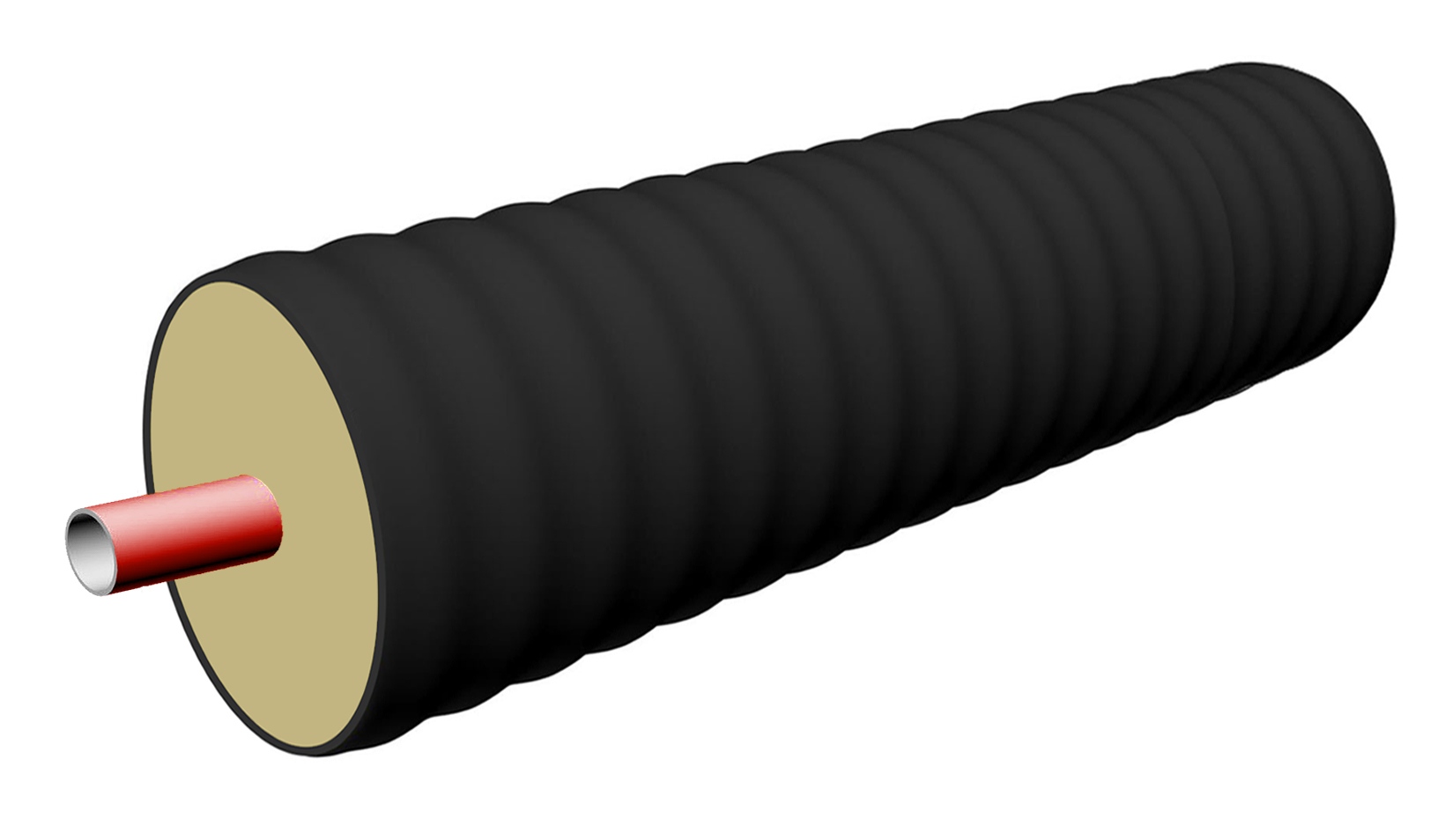 Труба Изоком-К 50/145 (47,7х3,6) Pex-A с армирующей системой, 10 бар