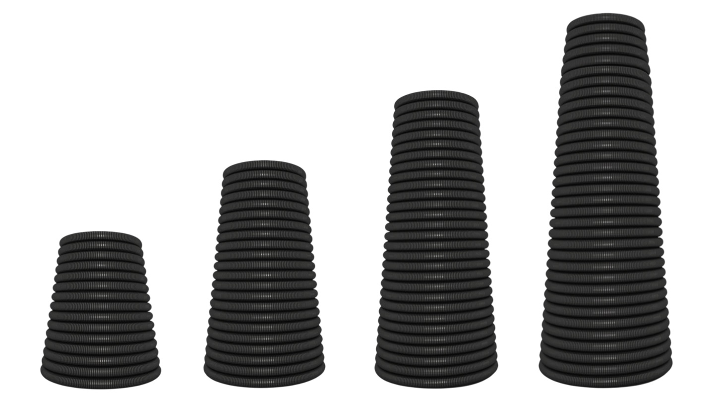 Колодец конический 2,0м С ПЕРФОРАЦИЕЙ ПНД 2