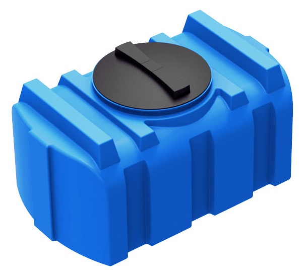 Пластиковая прямоугольная емкость R-100 (Синий)