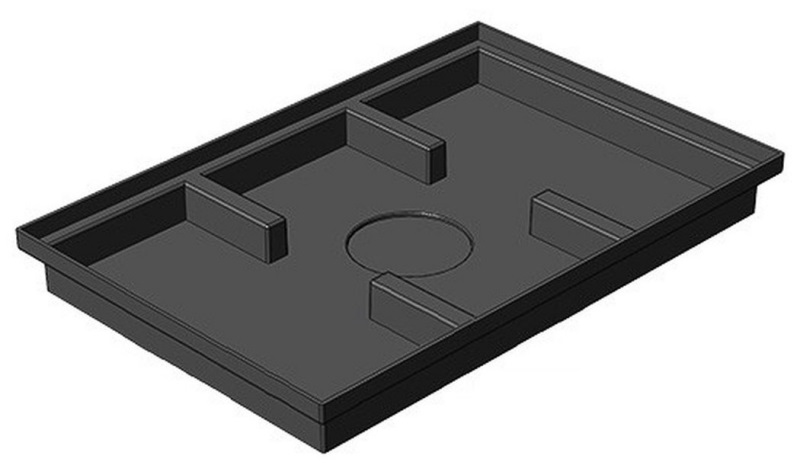 Поддон придверный пластиковый Gidrolica Step Pro (315) 0