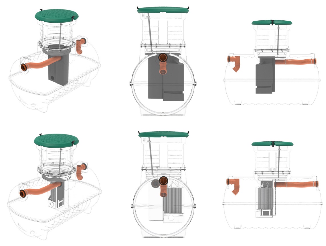 Септик Rostok Ground 4 с горловиной 600 мм 3