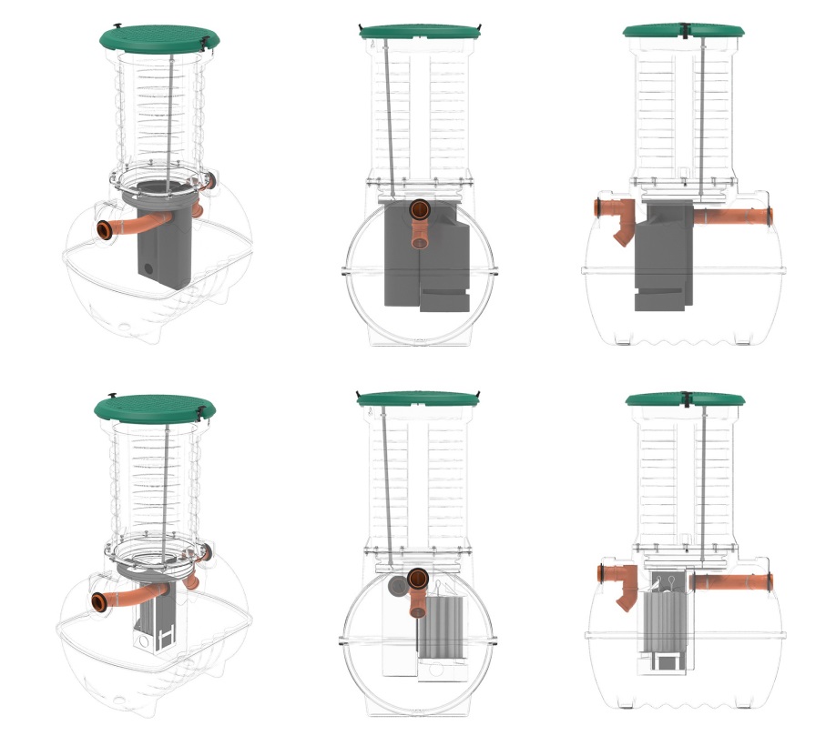 Септик Rostok Ground 3 с горловиной 1000 мм 3