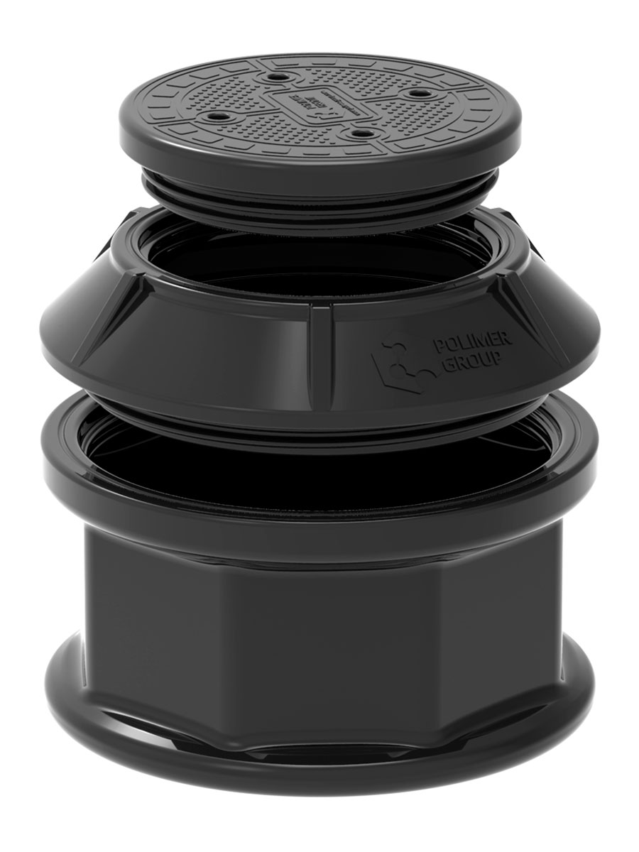 Пластиковый колодец оперативного доступа КОД 780/500 с крышкой D560 мм 1