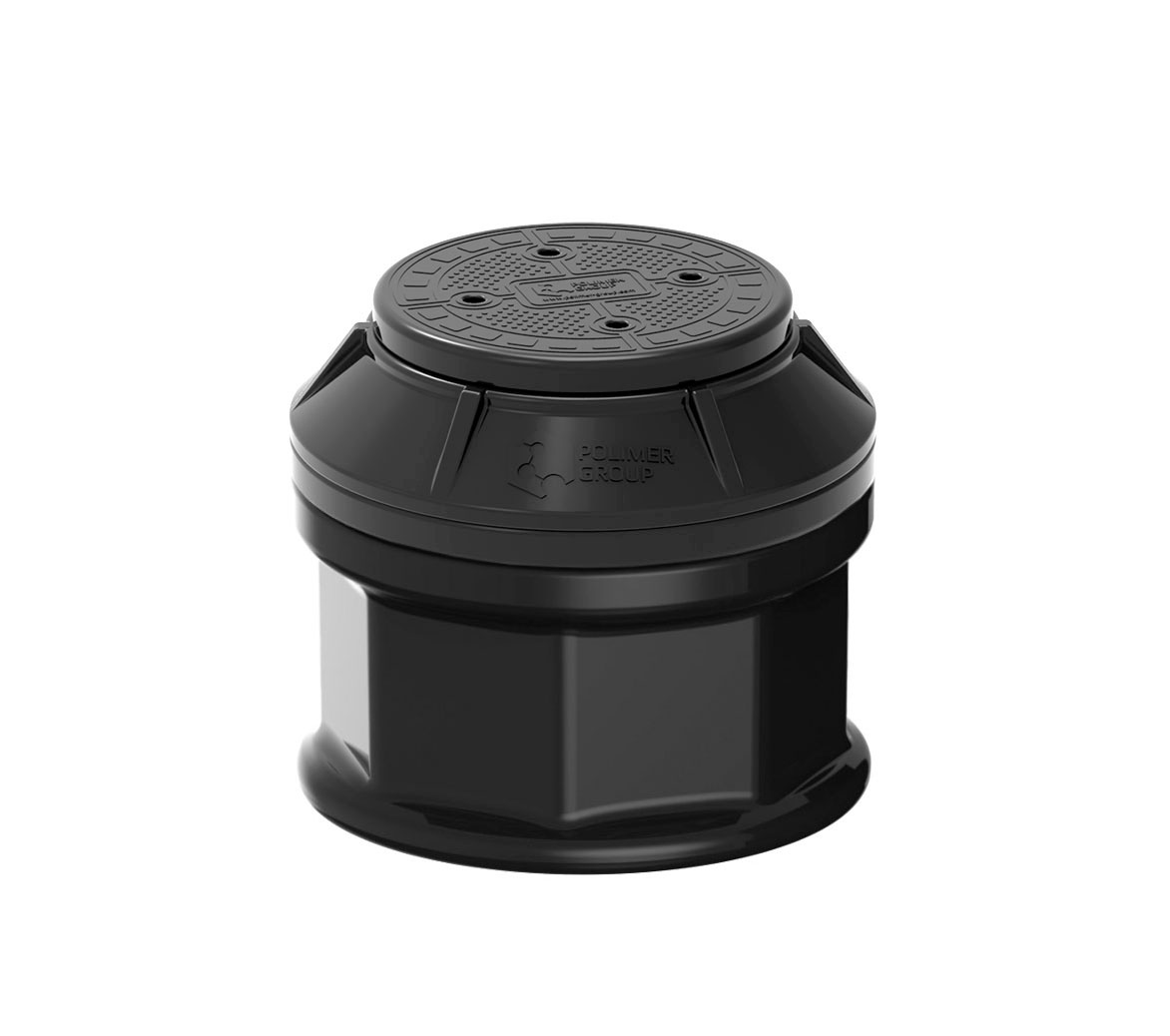 Пластиковый колодец оперативного доступа КОД 780/500 с крышкой D560 мм 0