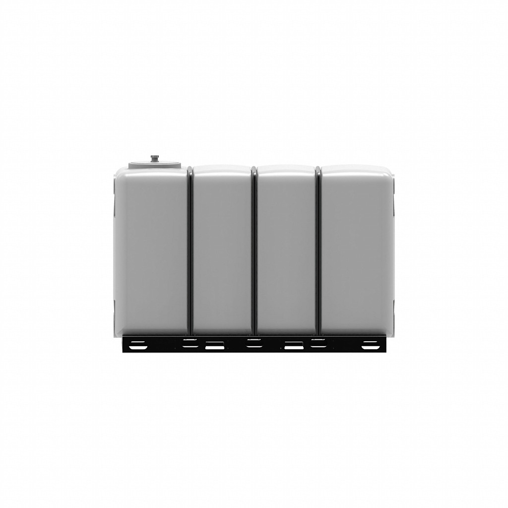 Пластиковая емкость ЭкоПром KR 4000 под плотность до 1.2 г/см3 c откидной крышкой  (Белый) 1