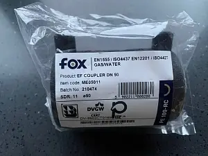 Муфта электросварная 50 SDR11 (FOX) 2