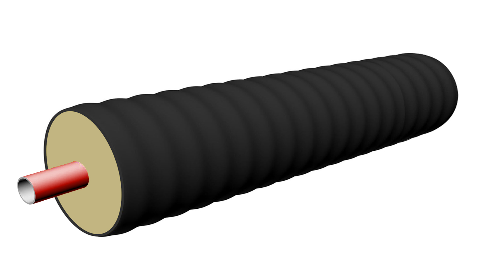 Труба Изоком-К 40/100 (40,0х4,0) Pex-A с армирующей системой, 10 бар